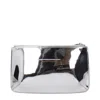 Maison Margiela Leather Clutch Women's Bag In Metallic