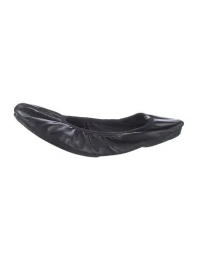 Pre-owned Maison Margiela Leather Flats In Multi