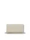 Maison Margiela Leather Four Stitches Rectangular Wallet In Sand