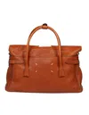 Maison Margiela Leather Handbag In Brown