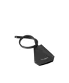 Maison Margiela Leather Keyring In Black