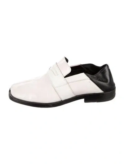 Pre-owned Maison Margiela Leather Loafers In Multi