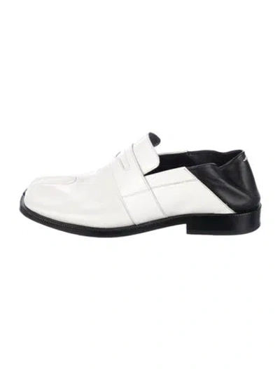Pre-owned Maison Margiela Leather Loafers In Multi