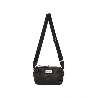 Maison Margiela Leather Nappa Glam Slam Camera Bag In Black