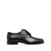 Maison Margiela Brown Tabi Lace-up Oxfords