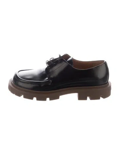 Pre-owned Maison Margiela Leather Oxfords In Brown