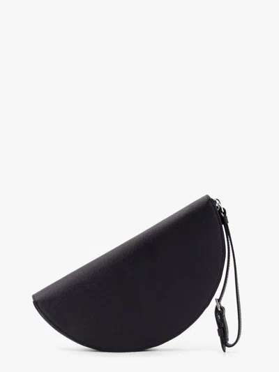 Maison Margiela Leather Pochette With Iconic Four Stitched Detail