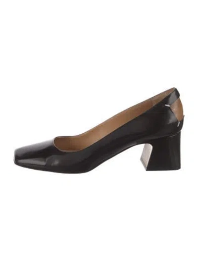 Pre-owned Maison Margiela Leather Pumps In Black