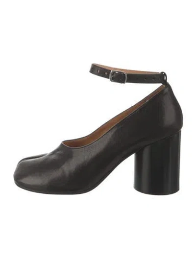 Pre-owned Maison Margiela Leather Pumps In Black