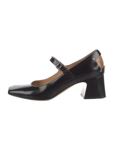 Pre-owned Maison Margiela Leather Pumps In Black