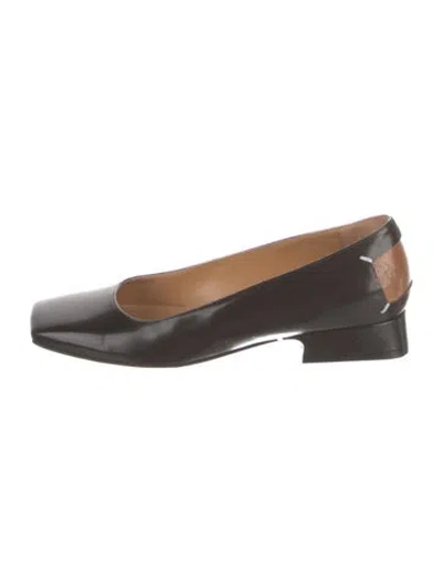 Pre-owned Maison Margiela Leather Pumps In Black