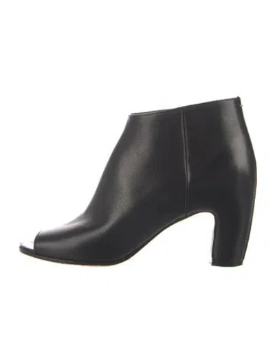 Pre-owned Maison Margiela Leather Pumps In Black