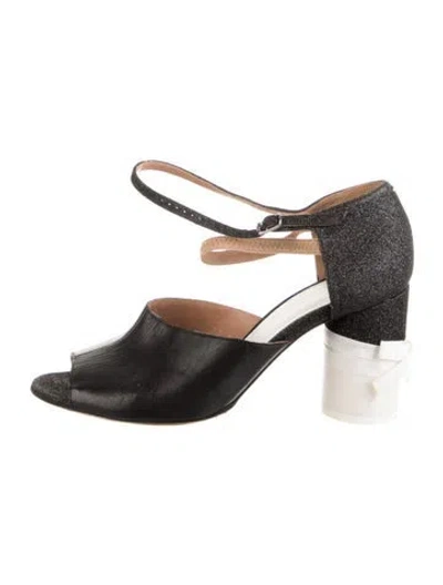 Pre-owned Maison Margiela Leather Pumps In Brown