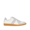 Maison Margiela Suede And Leather Sneakers In Gray