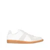 Maison Margiela Off White Leather And Grey Suede Replica Sneakers