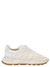 Maison Margiela Leather Sneakers White In White