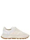 Maison Margiela Leather Sneakers White In White