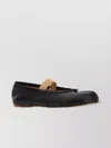 Maison Margiela Lamb Leather Ballerinas With Delicate Instep Strap