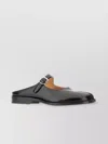 Maison Margiela Leather Tabi Mules Split Toe Design