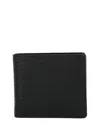 Maison Margiela Stitch Detail Grained Leather Wallet