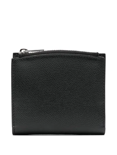 Pre-owned Maison Margiela Leather Wallet In Black