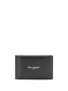 Maison Margiela Logo Card Holder Bi-fold Design In Black