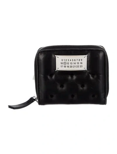 Pre-owned Maison Margiela Leather Wallet In Black