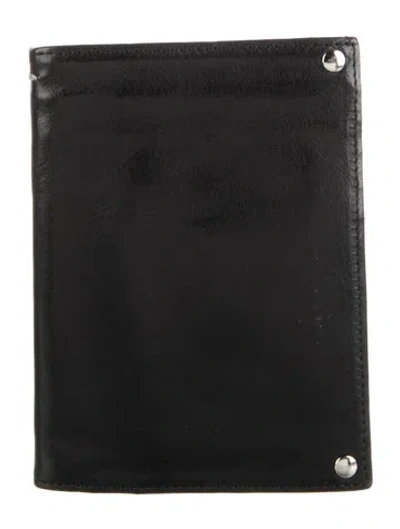 Pre-owned Maison Margiela Leather Wallet In Black