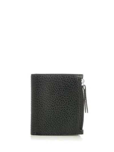 Maison Margiela Leather Wallet Wallets Black