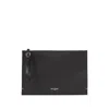 Maison Margiela Black Bi-fold Wallet With Logo Men