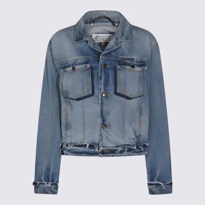 Maison Margiela Light Blue Cotton Denim Jacket