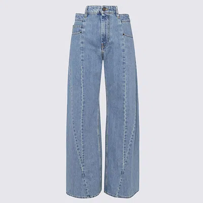 Maison Margiela Light Blue Cotton Jeans