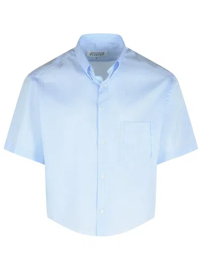 Maison Margiela Light Blue Cotton Shirt