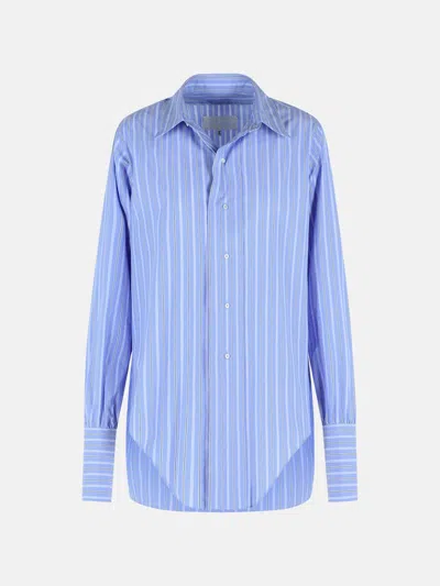 Maison Margiela Light Blue Cotton Shirt