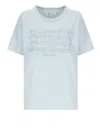 Maison Margiela Logo Print Cotton T Shirt