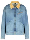 Maison Margiela Women's Denim Jacket In Light Blue