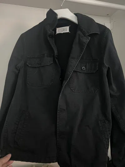 Pre-owned Maison Margiela Light Jacket In Navy