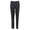 Maison Margiela Line 4 Wool 4 Stitch Back Tapered Pants In Grey
