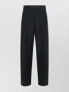Maison Margiela Linen Blend Trousers Pinstripe Pattern