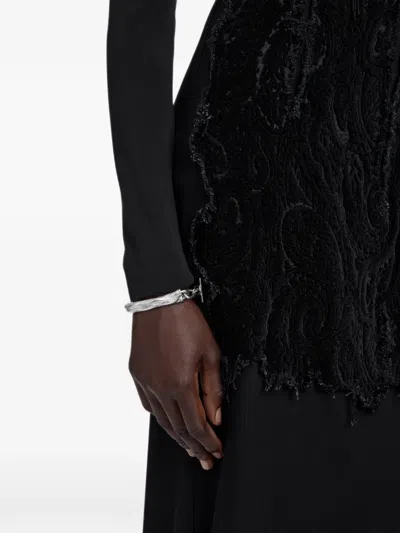 Maison Margiela Link Small Chain Bracelet In Metallic