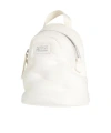 Maison Margiela Logo Backpack In Black