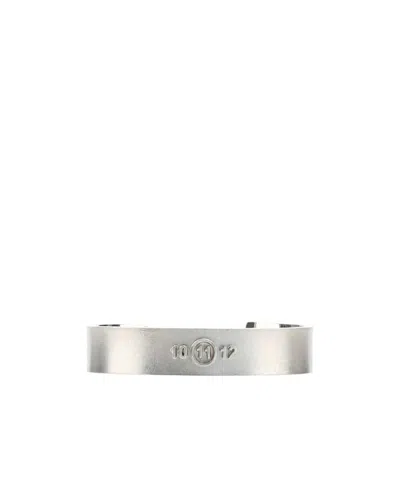 Maison Margiela Logo Bracelet In White