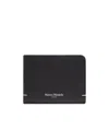 Maison Margiela Four-needle Stitch Wallet In Black
