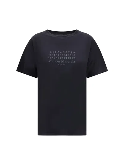 Maison Margiela Black Cotton Oversize T-shirt