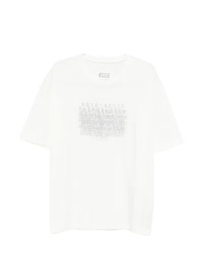 MAISON MARGIELA Maison Margiela Logo Cotton T-Shirt