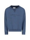 Maison Margiela Four Stitch-logo Sweatshirt In Blue