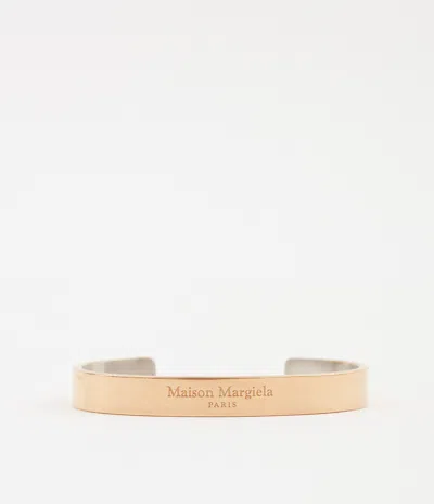 Maison Margiela Logo Cuff Unisex Yellow