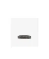 Maison Margiela Logo Embossed Ring In Black