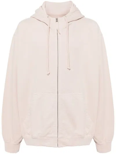 MAISON MARGIELA LOGO-EMBROIDERED HOODIE