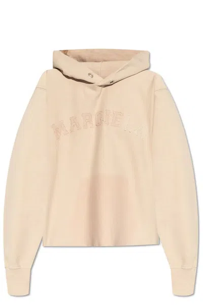 Maison Margiela Logo Embroidered Long In Pink